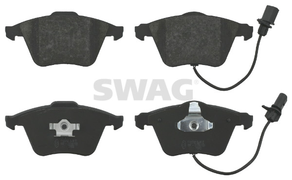 Brake Pad Set, disc brake - 30 91 6584 SWAG